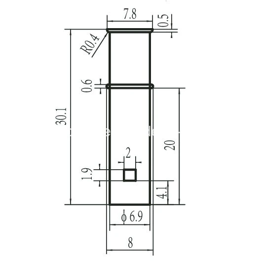 Lampe à néon blanche A-06-3 230v Indicateur de néon 15000HRS Durée de vie 0